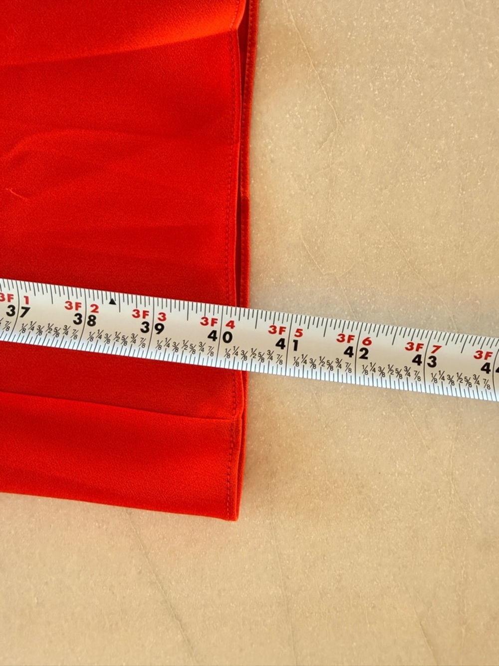 NWT BCBGMAXAZRIA High-Low Ruffle Wrap Midi Skirt Bright Poppy Red Womens M - Picture 12 of 12